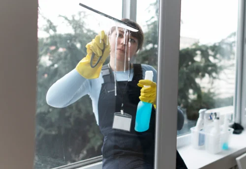 Nettoyage de vitres intérieures et extérieures au Trévoux